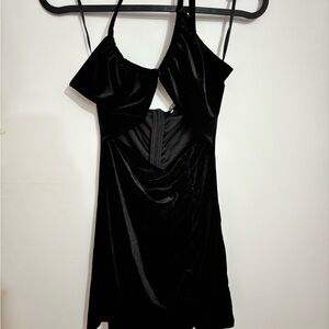 Zara Black Backless Dress